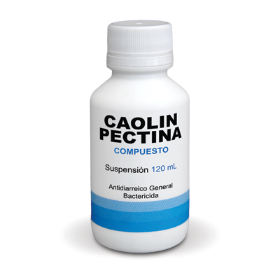 Caolin Pectina Compuesto Suspensión 120 mL