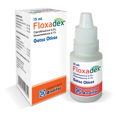 Floxadex Gotas Óticas 15 mL