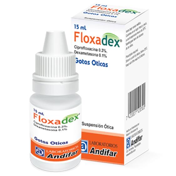 Floxadex Gotas Óticas 15 mL